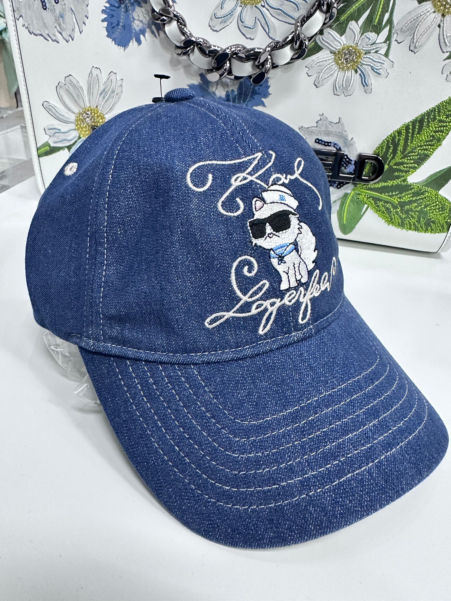 RT01 KL 水手貓貓 牛仔CAP帽