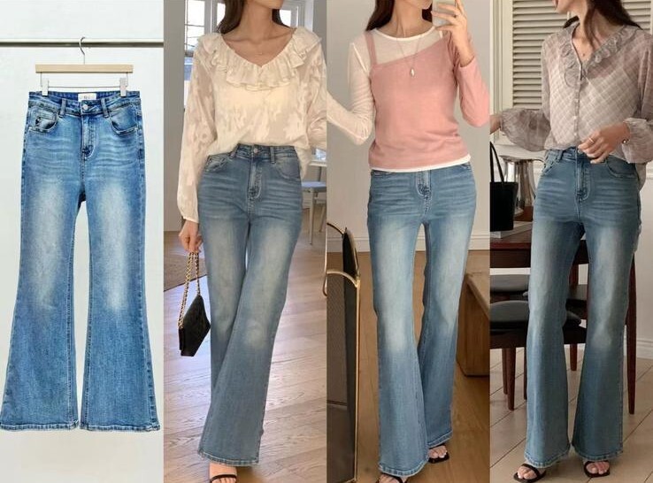 RE07 牛仔褲 👖 S:腰28 -29 HIP37 長41.5 $489 / M:腰30 -31 HIP39 長42.5 / L:腰32 -33 HIP41 長43.5 $489 (一口價)