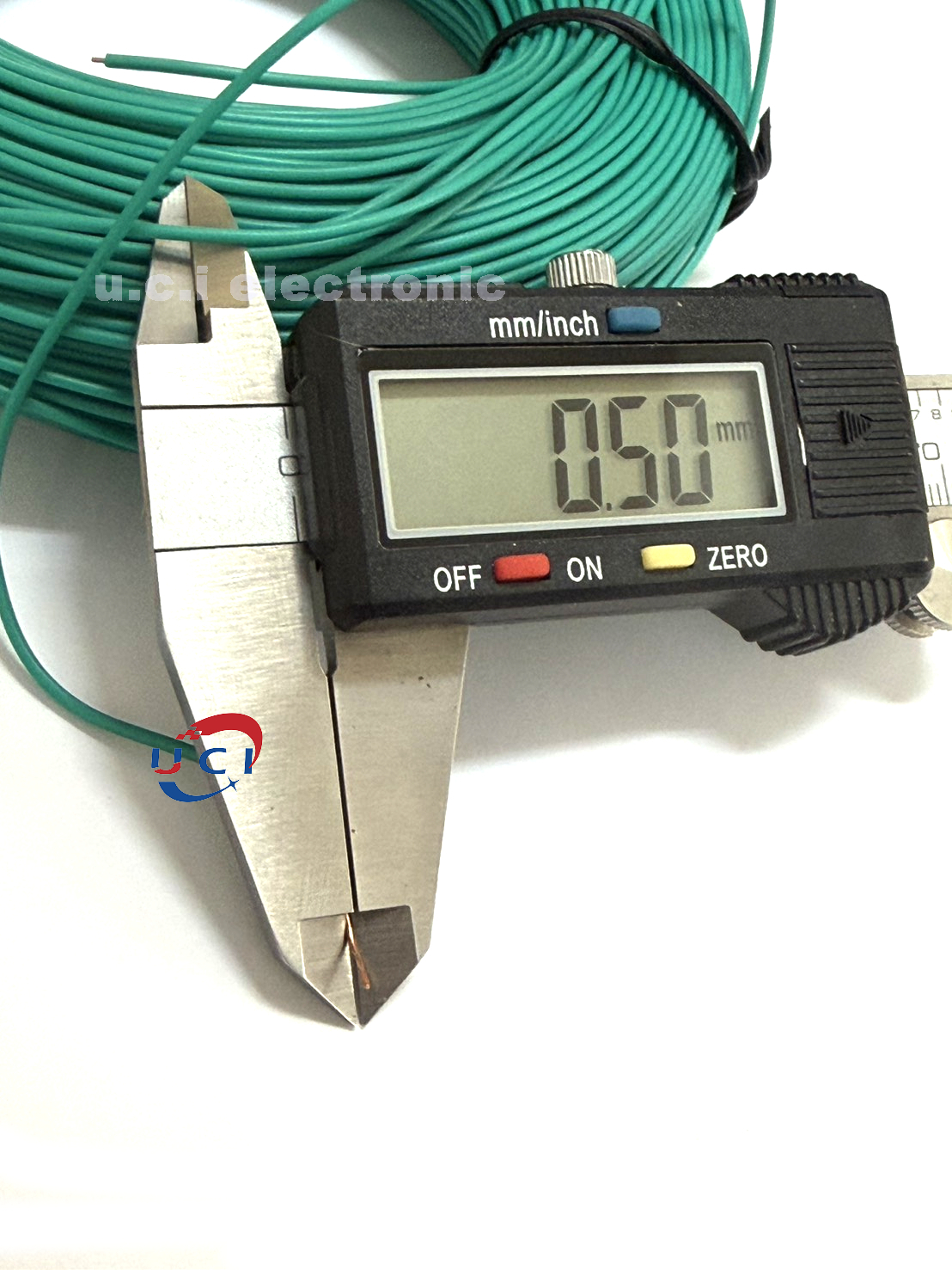 【UCI電子】(F-4) 單心線 0.2平方 100米/卷 線徑0.5mm 單芯線 BV單股銅絲硬線 全銅電線