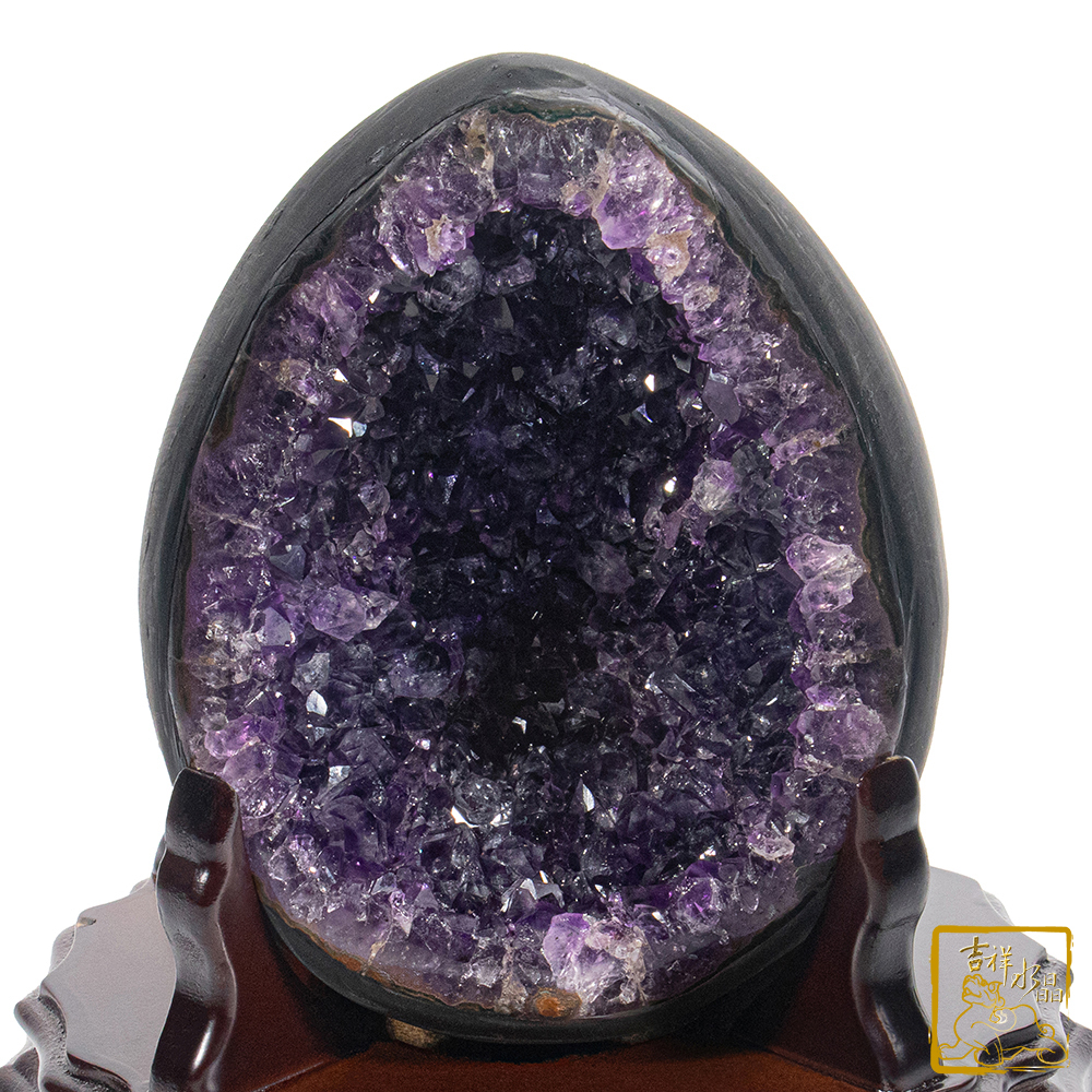 烏拉圭紫水晶恐龍蛋 1.82kg 招財進寶