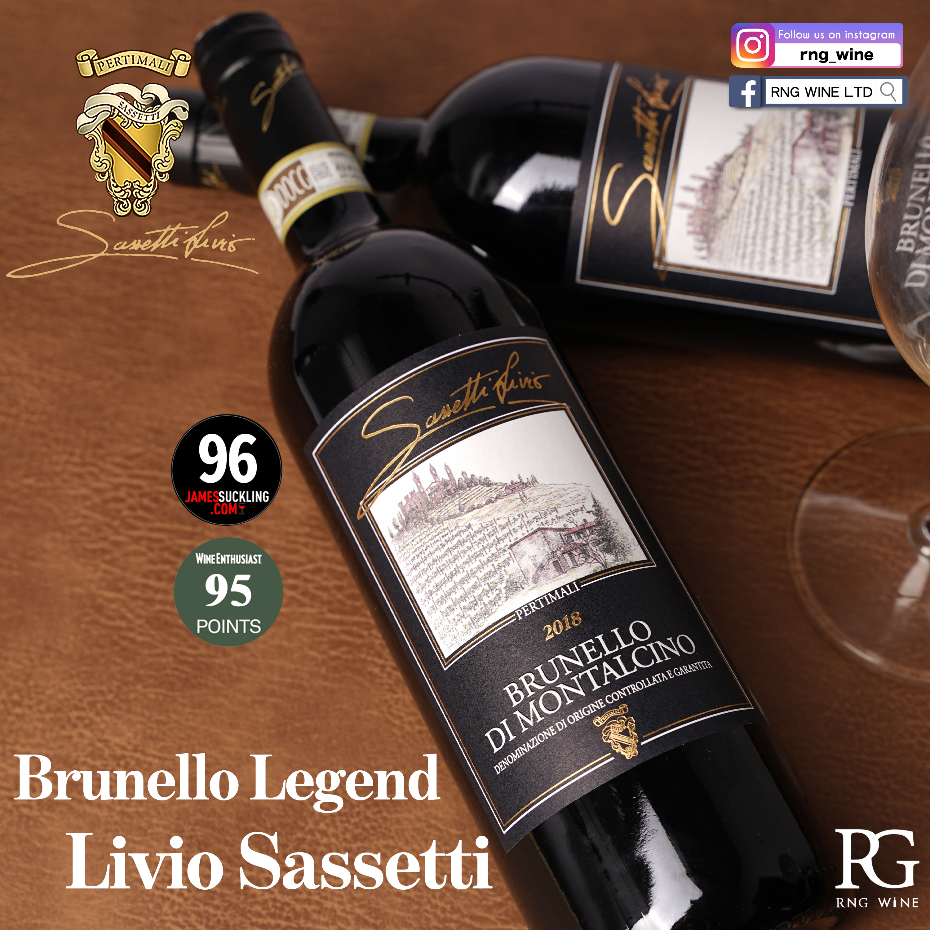 Sassetti Livio Pertimali Brunello di Montalcino 2018 (WE95)