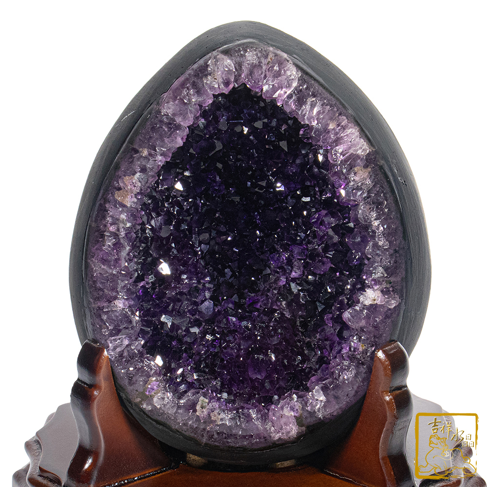 烏拉圭紫水晶恐龍蛋 1.77kg 招財進寶