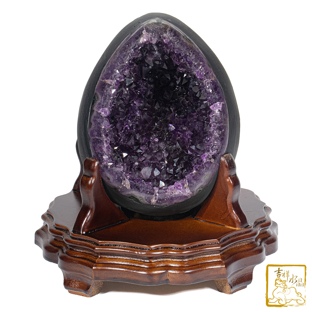 烏拉圭紫水晶恐龍蛋 1.64kg 財源滾滾