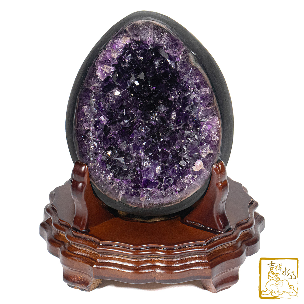 烏拉圭紫水晶恐龍蛋 1.72kg 財源滾滾