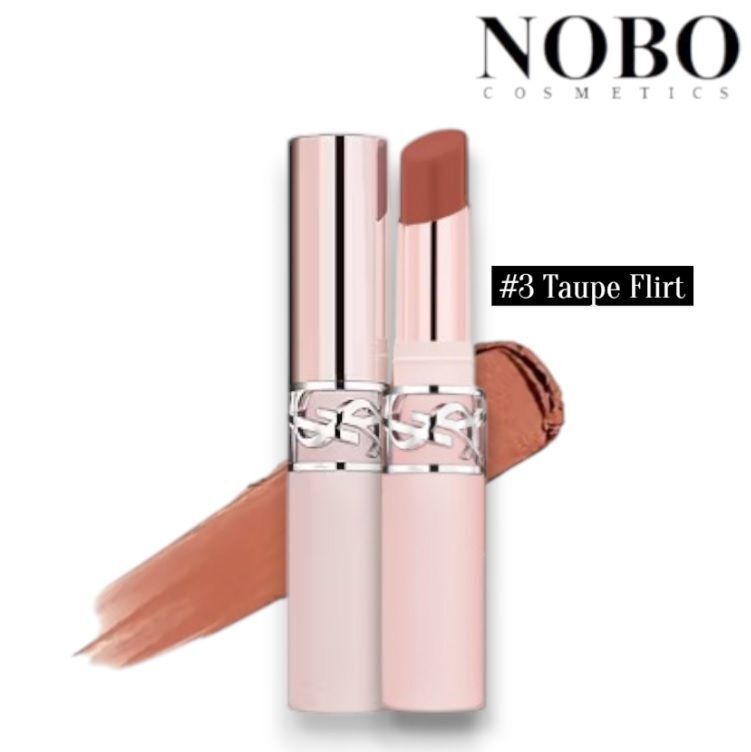 YSL - 2026新品 柔霧輕紗粉細管唇膏 #3 Taupe Flirt 3g (平行進口)