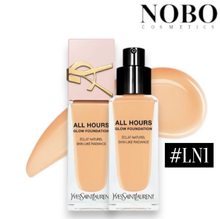YSL全新All Hours - 恆時亮肌修護粉底液 #LN1 25ml [粉蓋] (平行進口)
