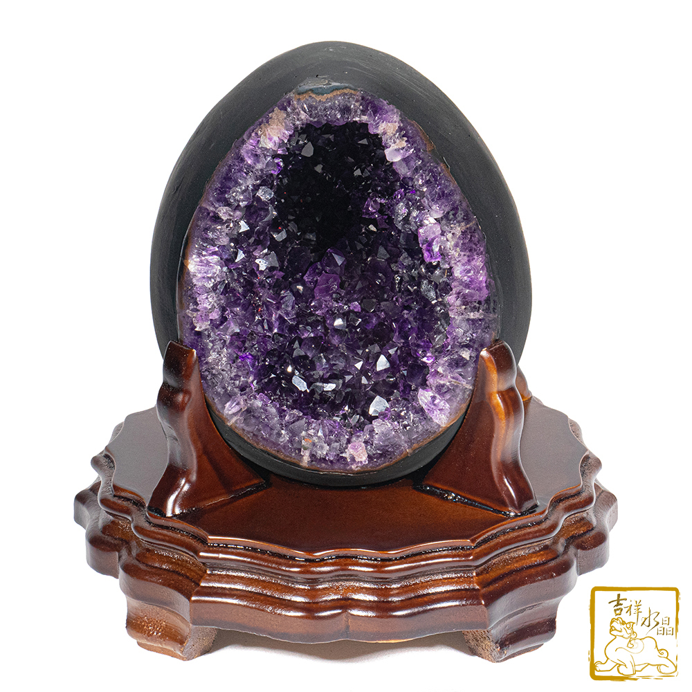 烏拉圭紫水晶恐龍蛋 1.47kg 財源滾滾