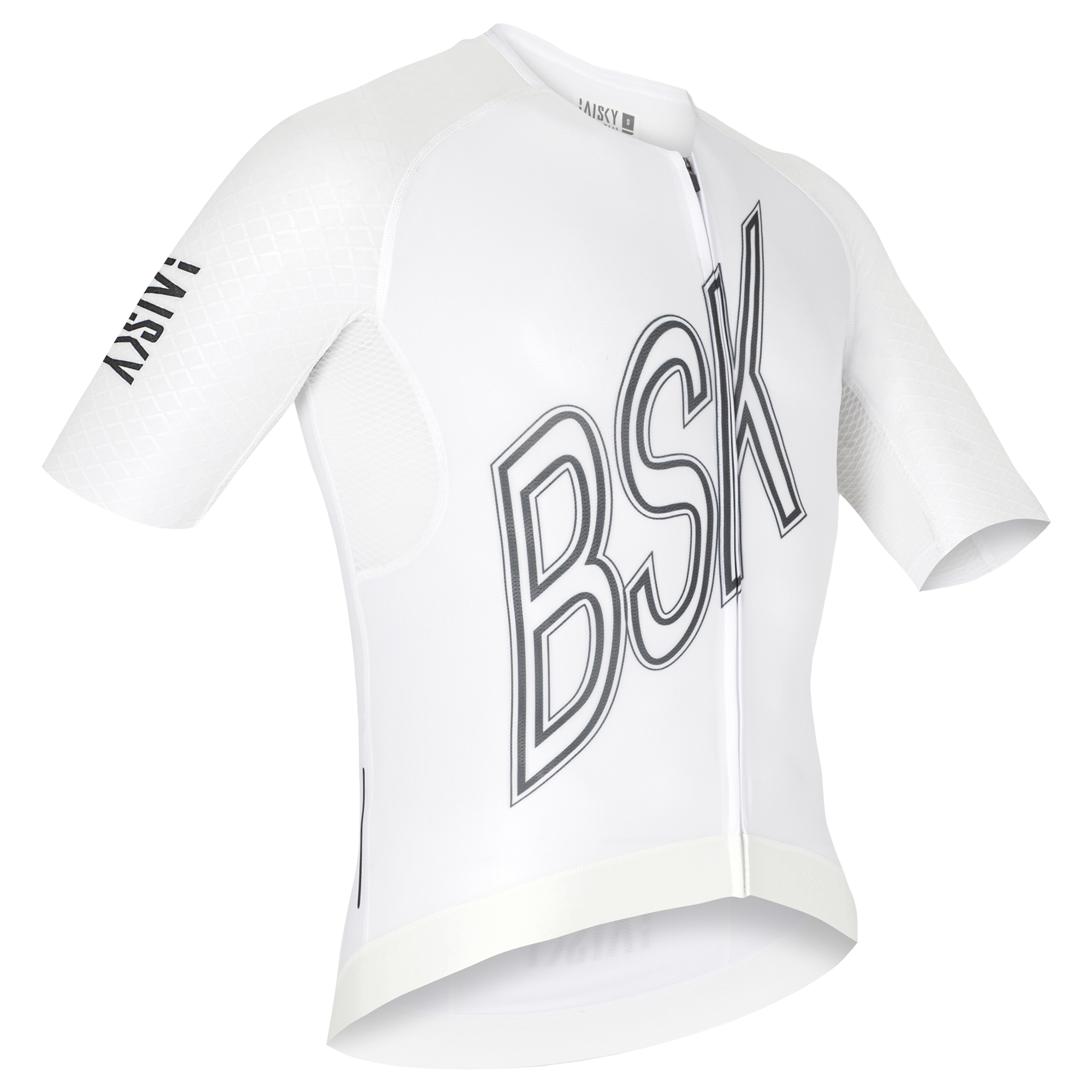 男女共版空力短車衣 淬鍊 白