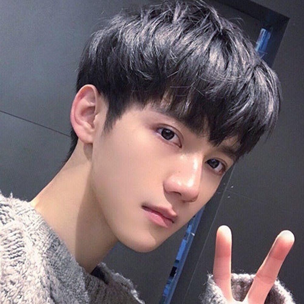 假髮 瀏海假髮 男生假髮 真髮假髮 髮片 瀏海髮片 假髮片 增髮片 頭頂補髮片 造型假髮 遮髮際線髮片 髮飾 302