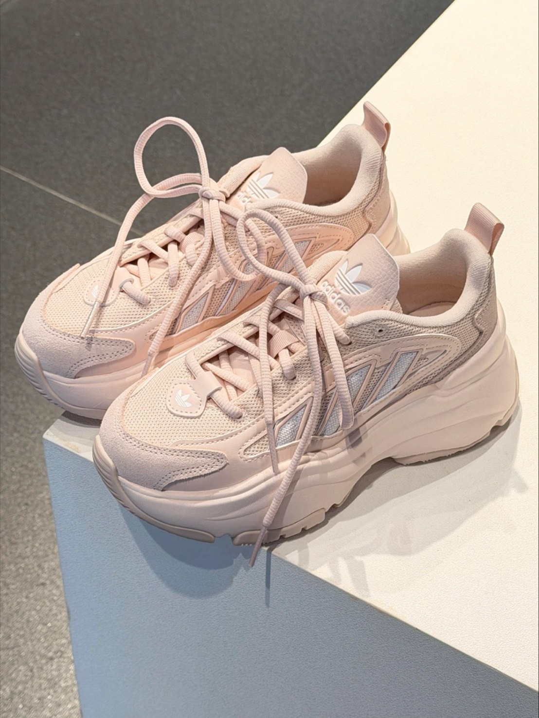 神增高五公分⚡️ADIDAS ORIGINALS OZGAIA 厚底 增高 女款 老爹鞋