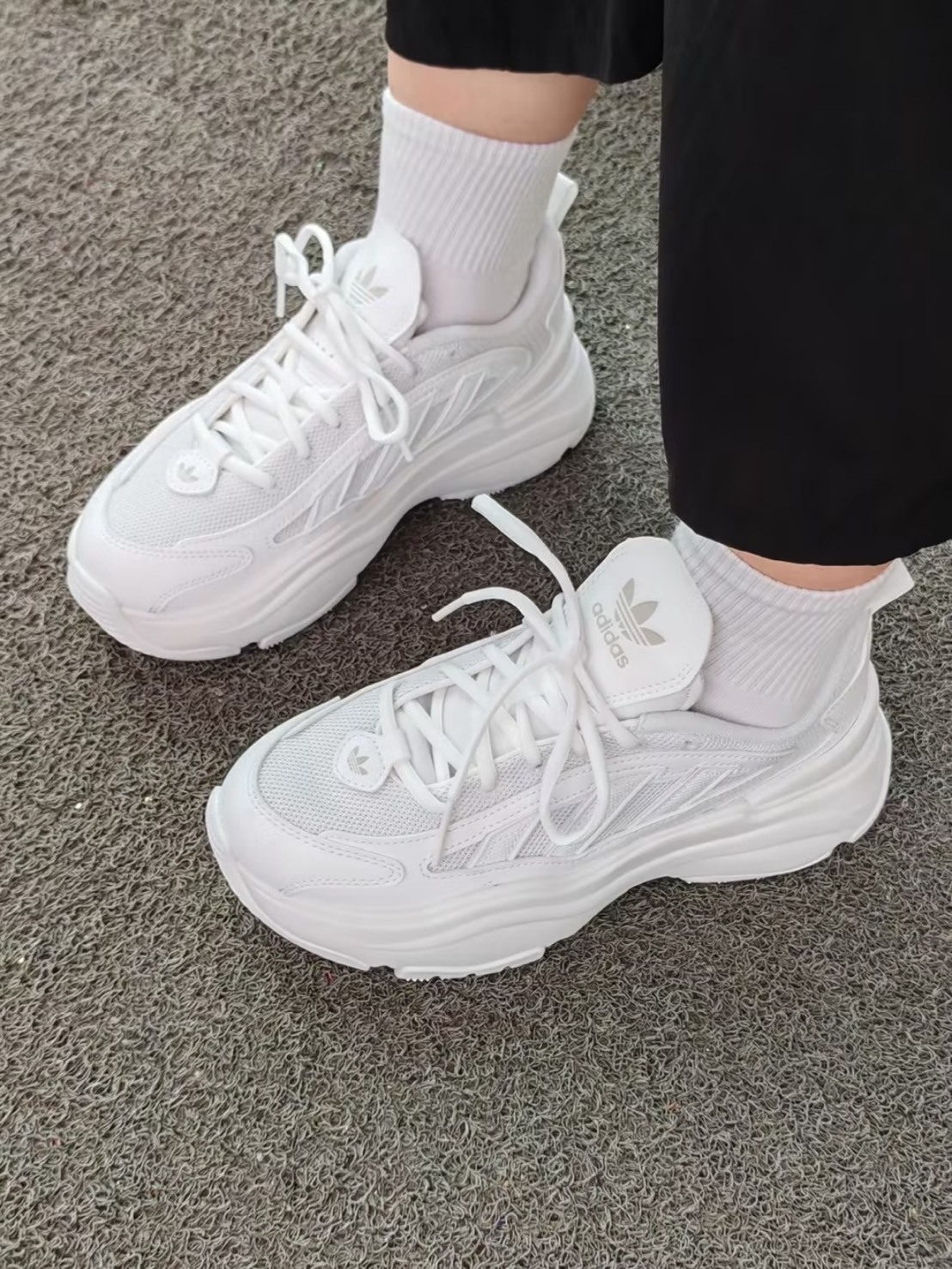 神增高五公分⚡️ADIDAS ORIGINALS OZGAIA 厚底 增高 女款 老爹鞋