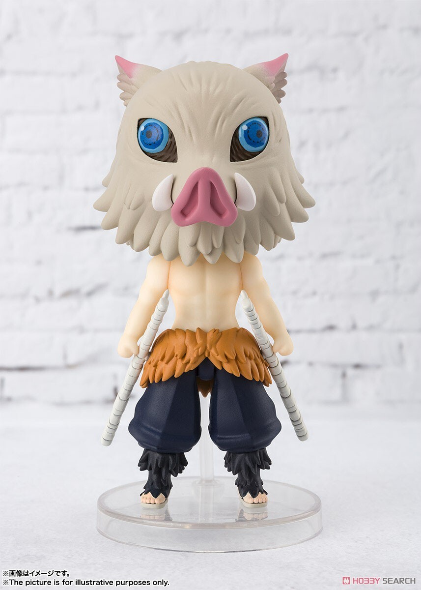 萬代 Figuarts mini 嘴平伊之助 鬼滅之刃 可動完成品