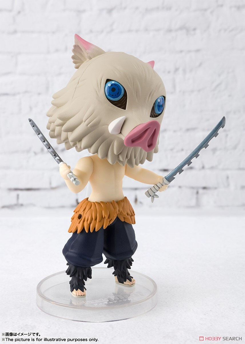 萬代 Figuarts mini 嘴平伊之助 鬼滅之刃 可動完成品