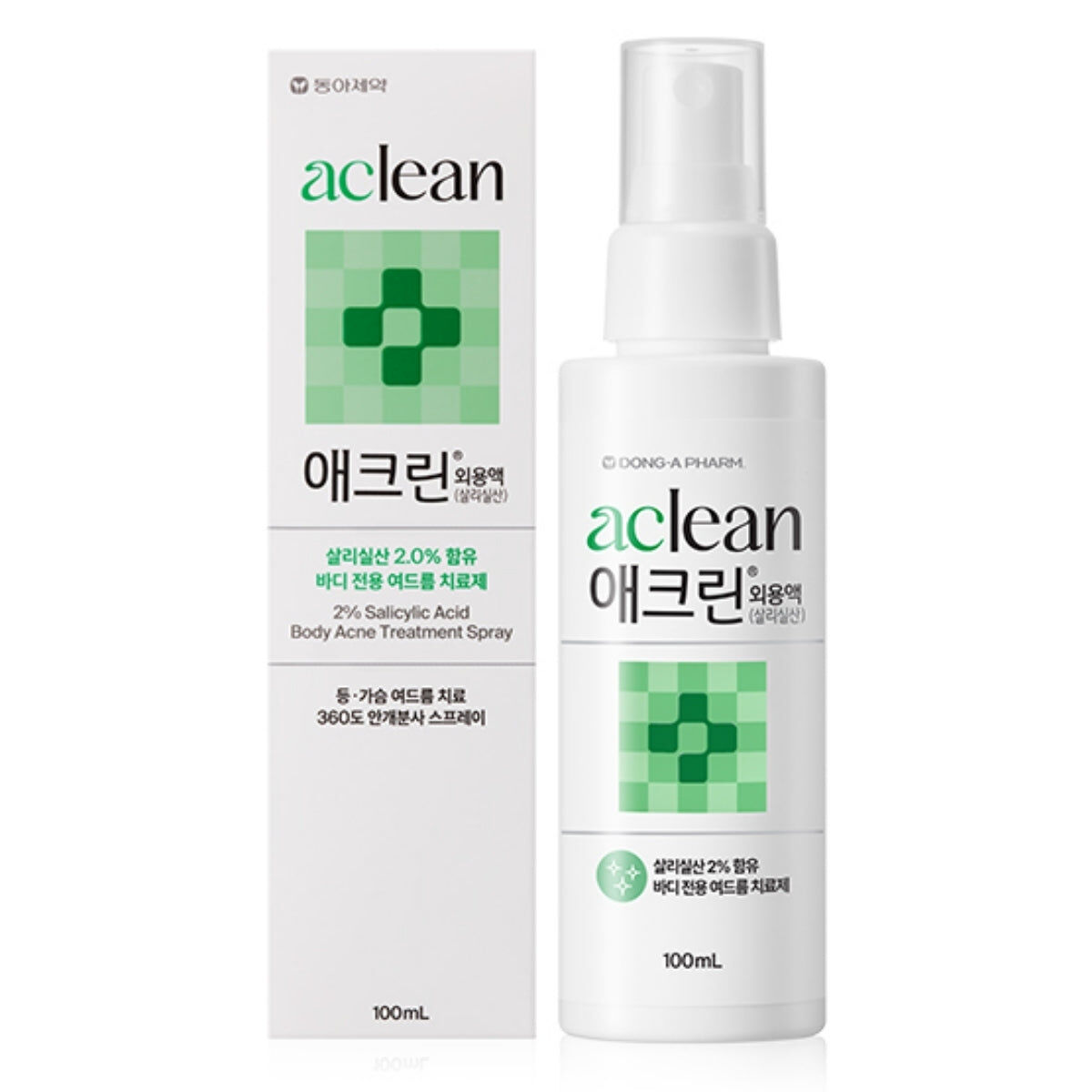 韓國東亞製藥 Aclean  外用身體噴霧100ml