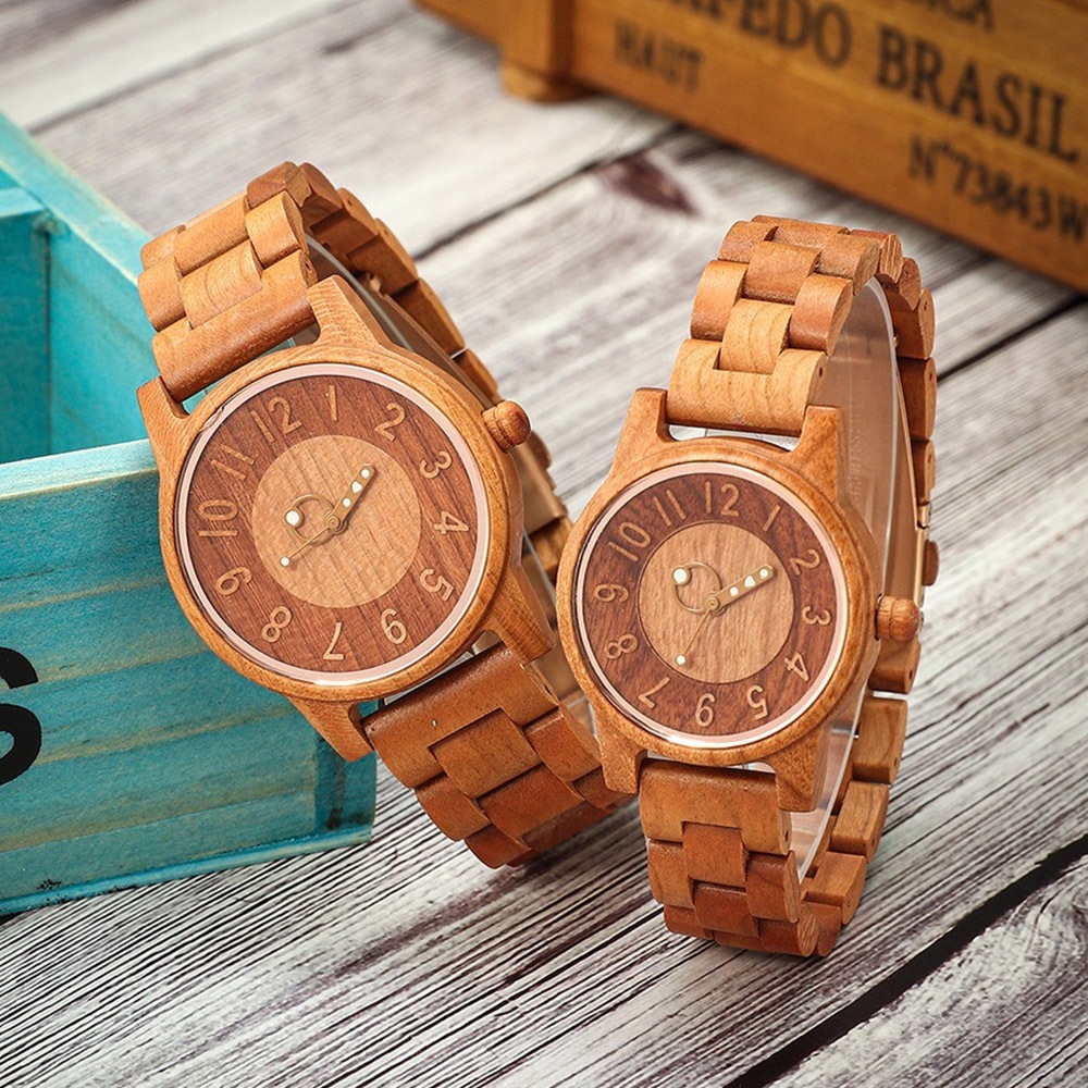 石英錶 指針手錶 復古原木錶 手錶 檀木手錶 木質手錶 情侶手錶 復古手錶 防水手錶 夜光手錶 大錶盤手錶 木頭錶782