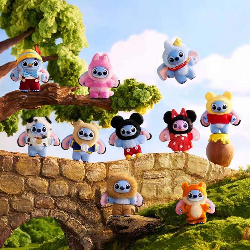 【盲盒】Pop Mart 史迪奇 穿越系列搪膠 毛絨掛件 吊飾 泡泡瑪特 POMT-53 [台灣現貨]