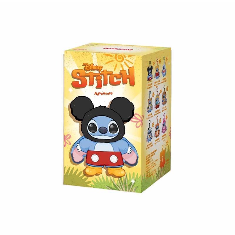 【盲盒】Pop Mart 史迪奇 穿越系列搪膠 毛絨掛件 吊飾 泡泡瑪特 POMT-53 [台灣現貨]