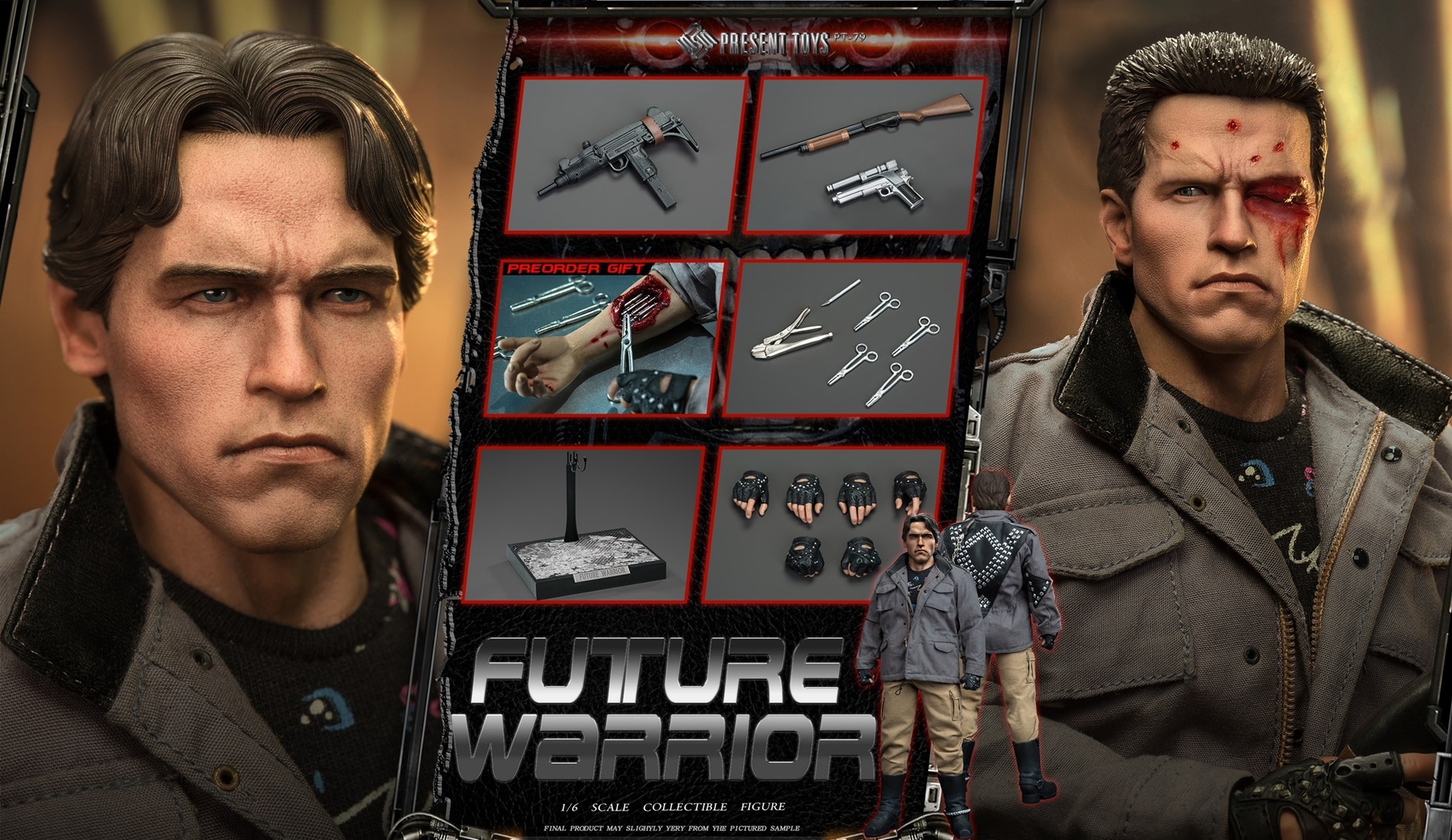 Present Toys SP79 1/6 Scale Future Warrior (現貨)