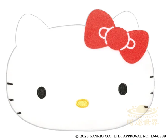 IP4扭蛋-Hello Kitty Nakayoshi！毛絨臉收納包（全套 5 款）