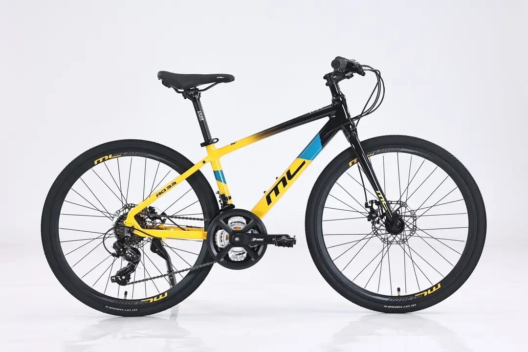 ML美騎樂 RD33L 鋁合金24吋小鐵人青少年平把公路車/黃