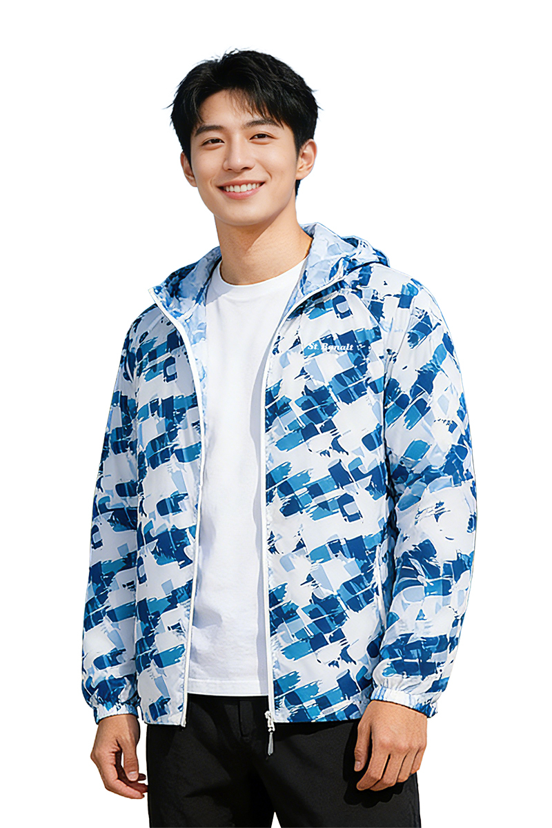 CTRism超輕透連帽防曬外套｜男款 SM0033( 防曬衣 、透氣、抗紫外線、皮膚衣、 冷氣房外套)