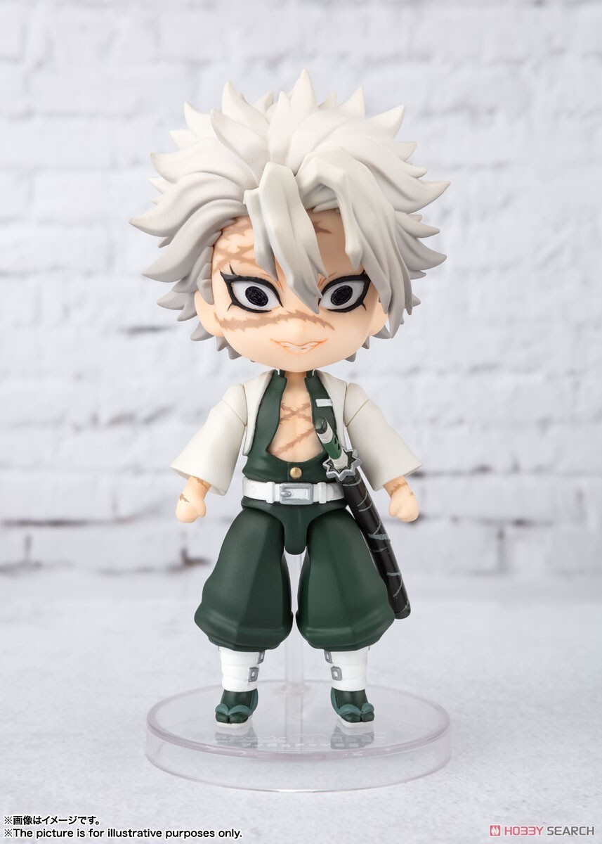 萬代 Figuarts mini 風柱不死川實彌 鬼滅之刃 可動完成品