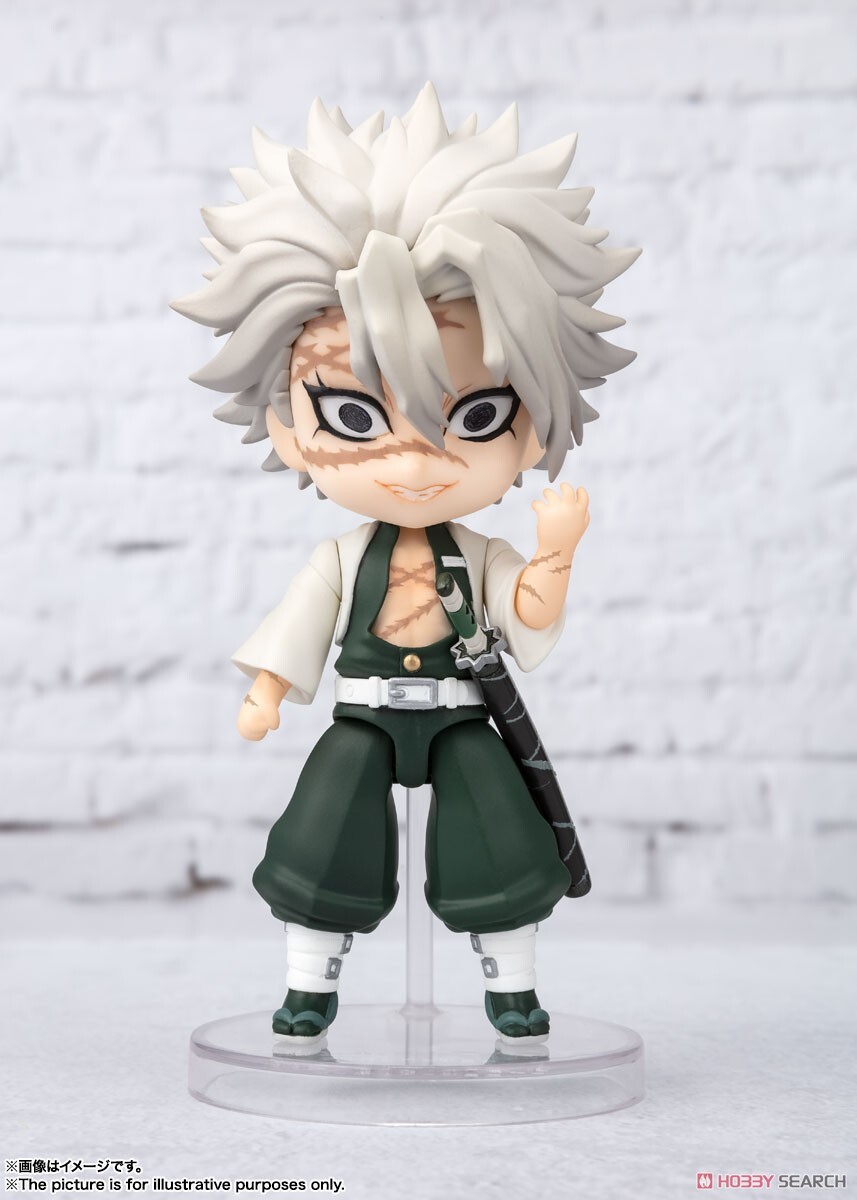 萬代 Figuarts mini 風柱不死川實彌 鬼滅之刃 可動完成品