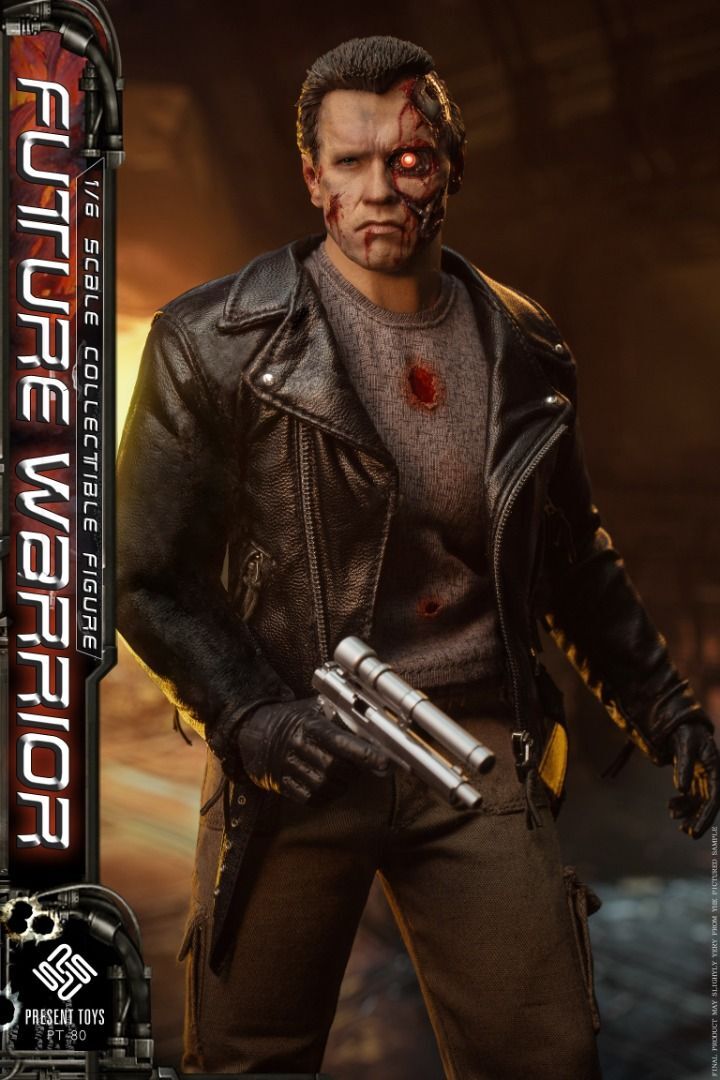 Present toys sp80 1/6 scale future warrior (Leather version) (現貨)