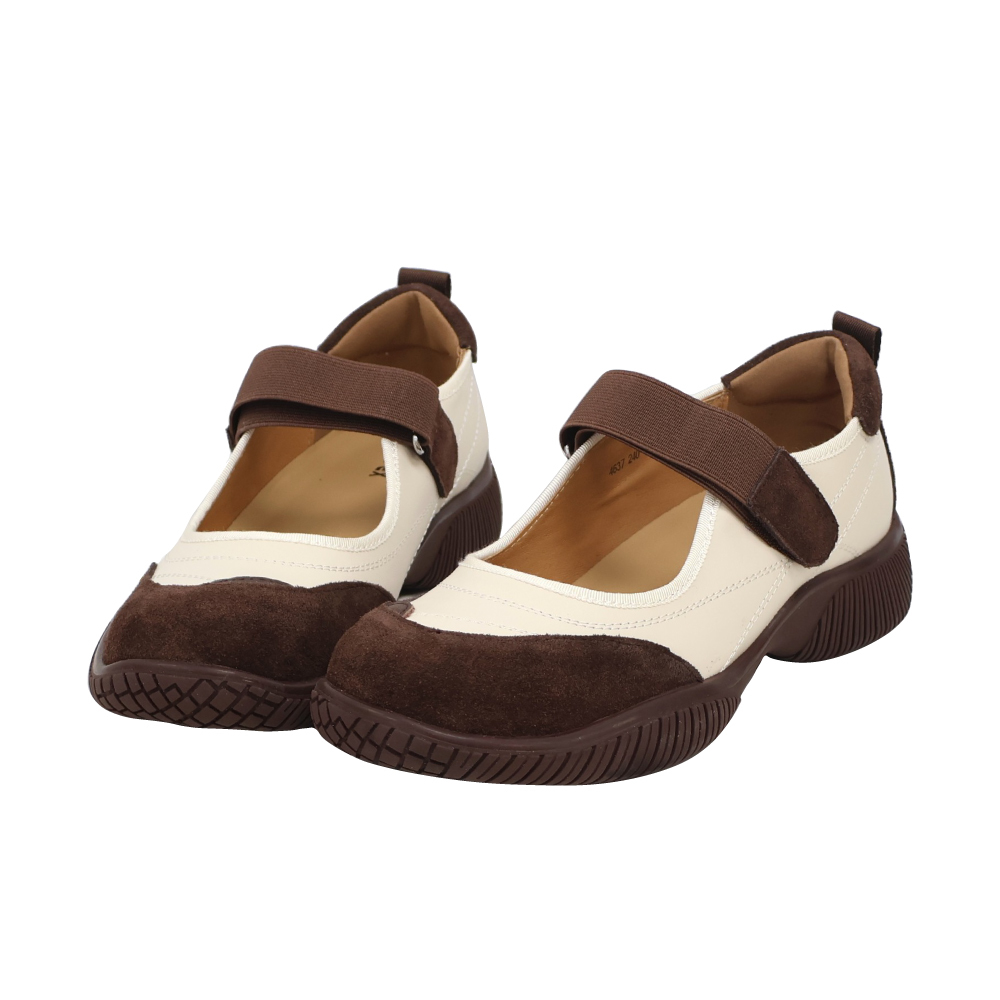 俏皮拚色運動瑪莉珍鞋 -2色