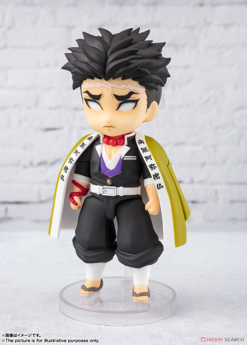 萬代 Figuarts mini 岩柱悲鳴嶼行冥 鬼滅之刃 可動完成品