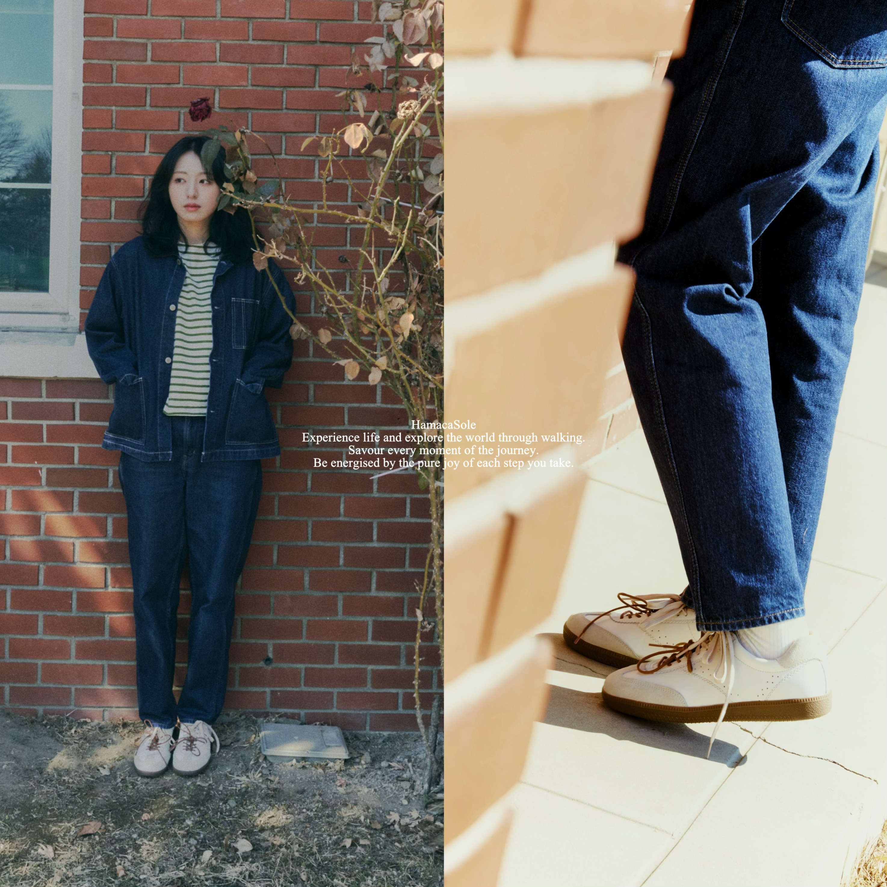 Ora02-U真皮復古休閒鞋 (米白) 中性款｜哈漫克【官網獨家】HamacaSole