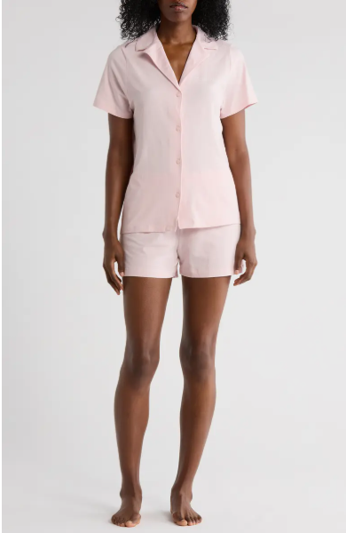 【預購】H032612 Calvin Klein 短袖短褲睡衣套裝