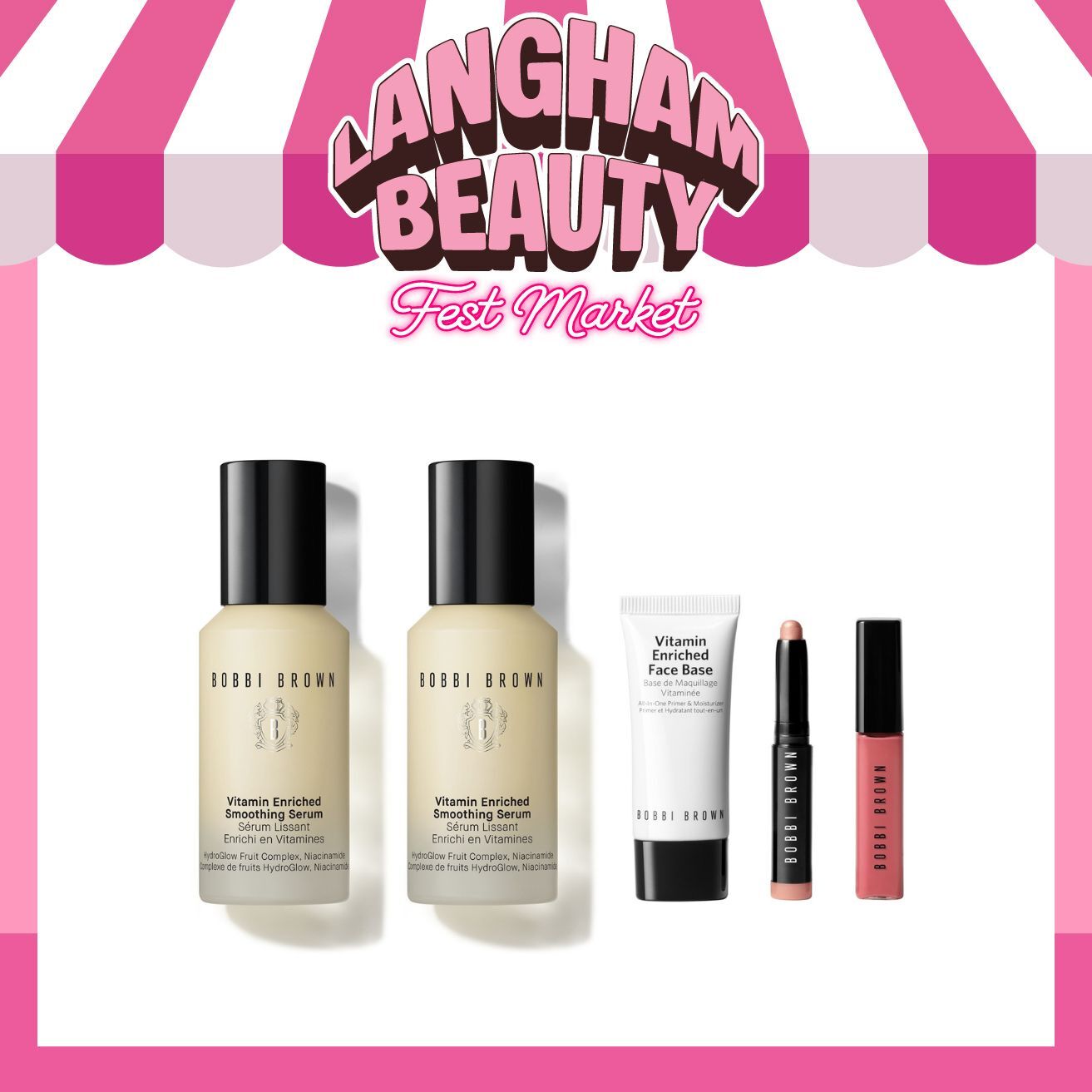 BOBBI BROWN 維他命營養柔亮精華套裝