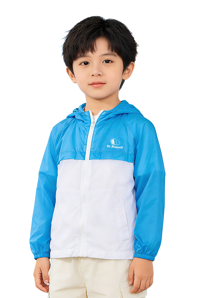 CTRism超輕透連帽防曬外套｜童款 9008 ( 防曬衣 透氣 抗UV  空調外套 冷氣房外套)