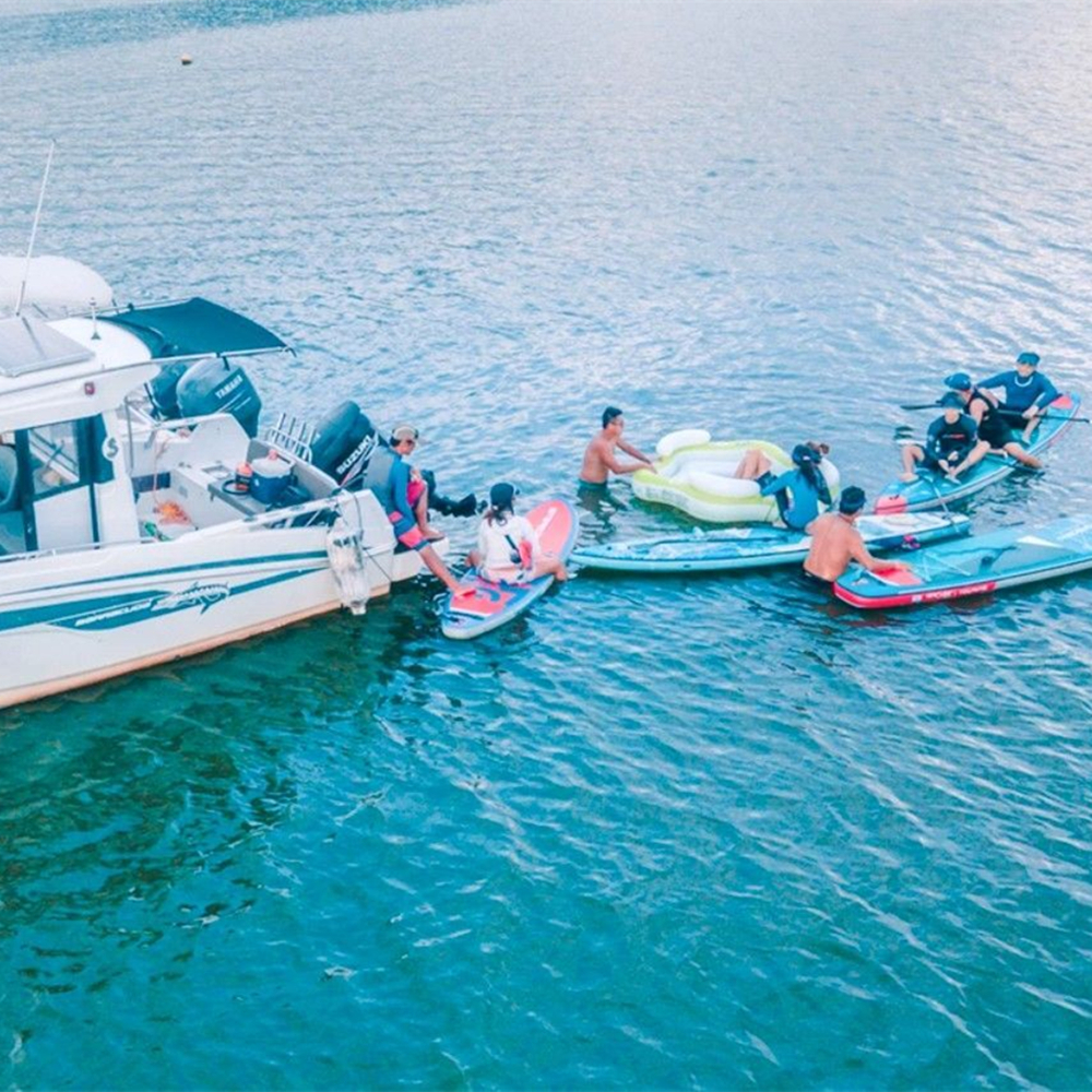 【新北】淡水河遊艇自駕體驗，SUP水上娛樂輕鬆玩