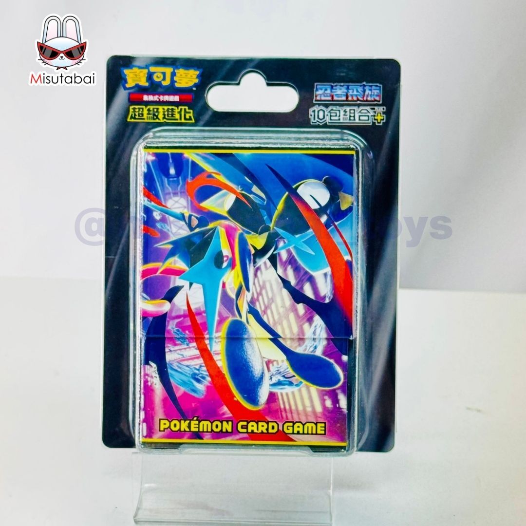 [M4-10P] 寶可夢集換式卡牌遊戲 忍者飛旋 (繁體中文版) 10包組合Plus