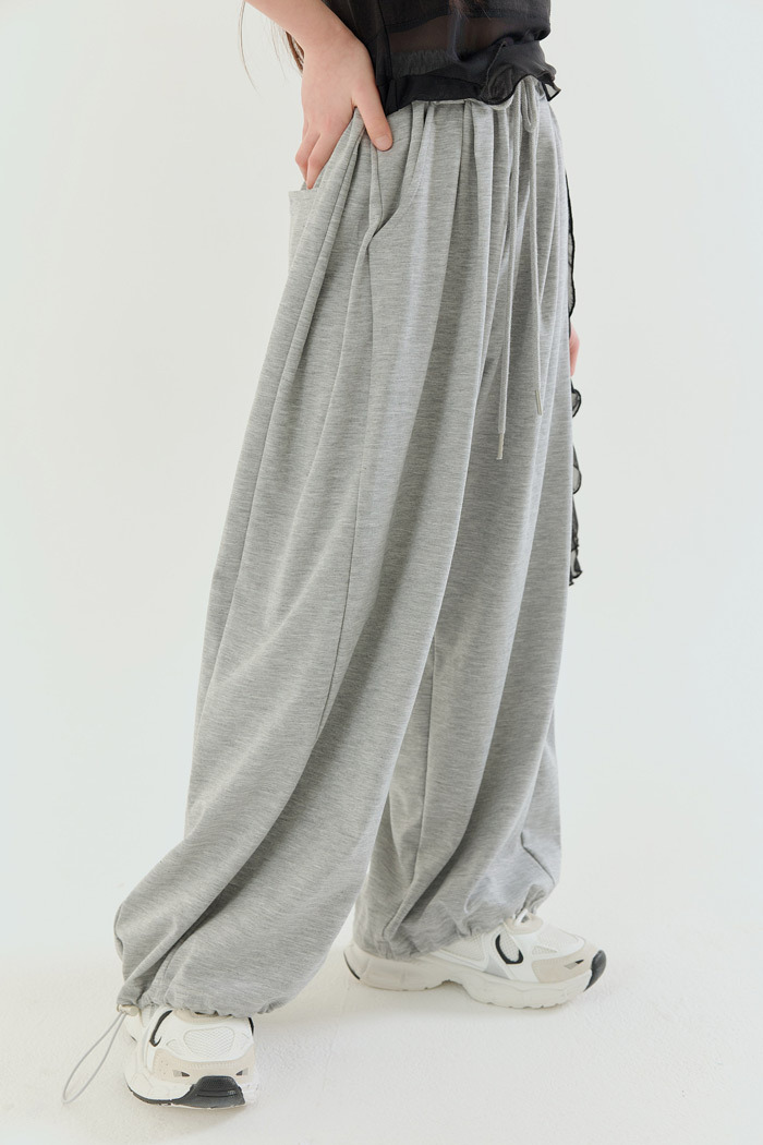 正韓夏Lilas 兩色嘻哈工裝運動褲