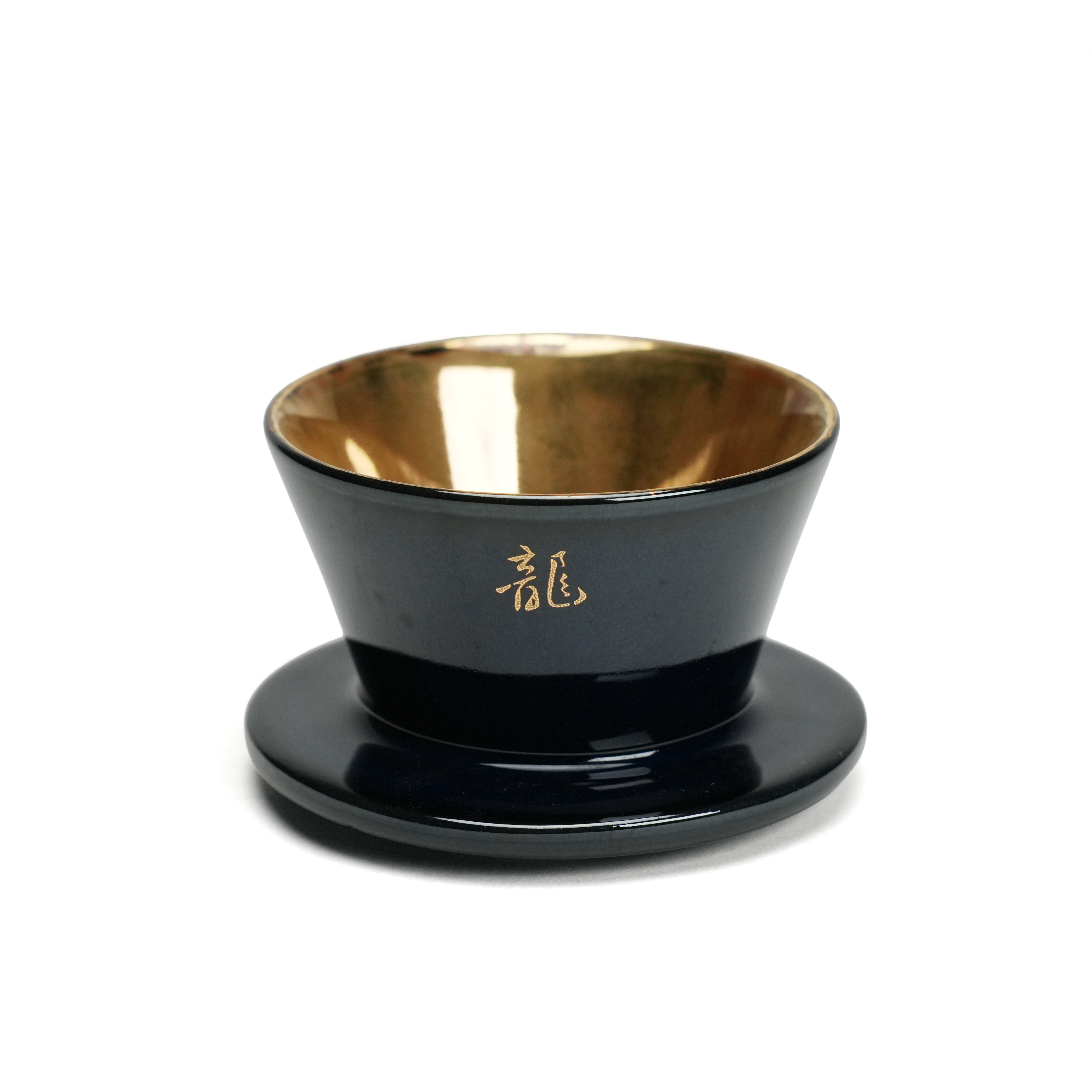 Aurli 奧利│U70濾杯_湛藍內金_龍