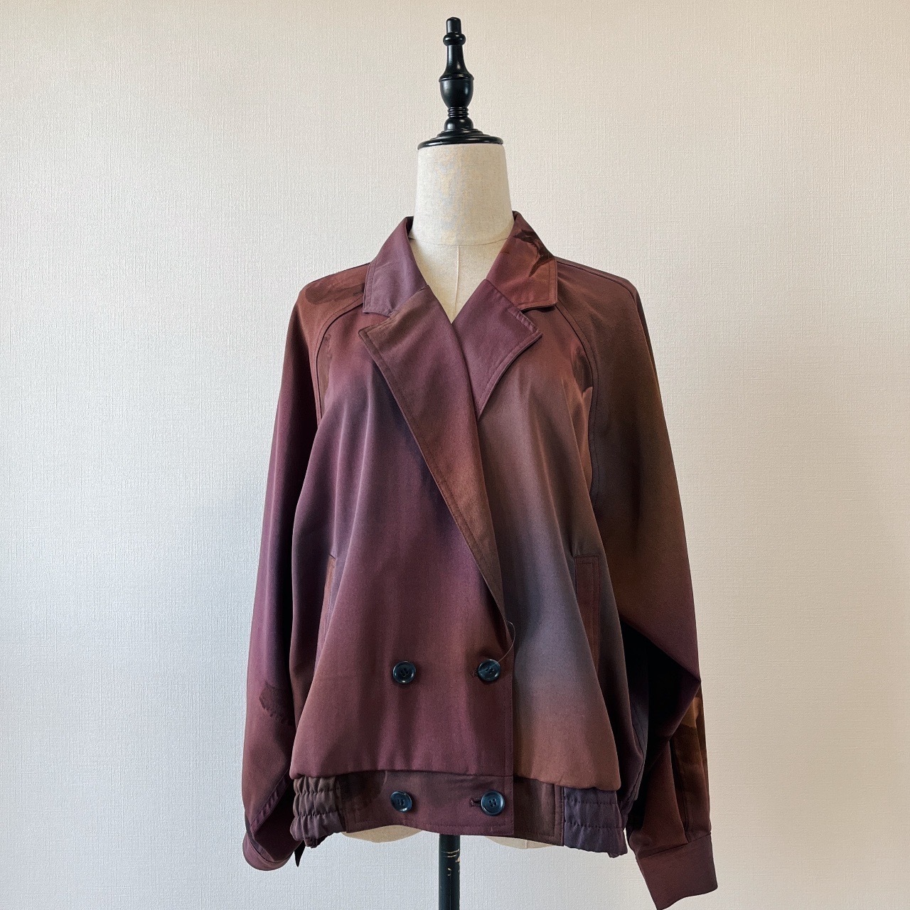 夢幻晚霞孖襟外套