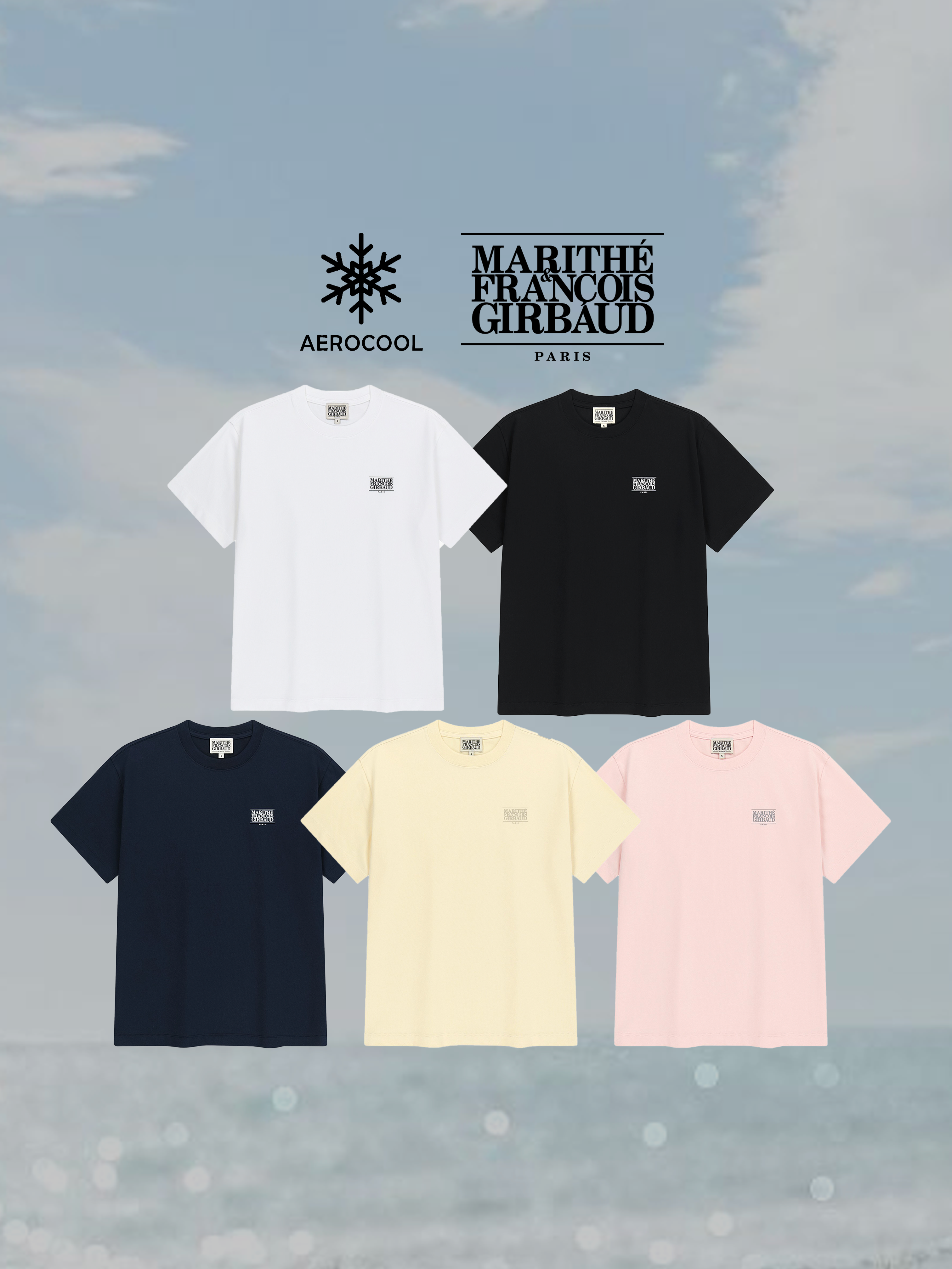 【預購】韓國代購 Marithe Francois Girbaud MFG 新款 小Logo 涼感 AeroCool 短袖 T-Shirt