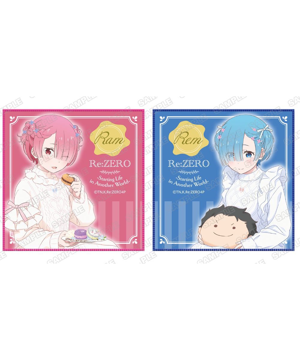 預購-『Re:從零開始的異世界生活』超細纖維手巾 Re:從零開始拉姆與雷姆的誕生日生活2026ver. 系列【日本進口精品】