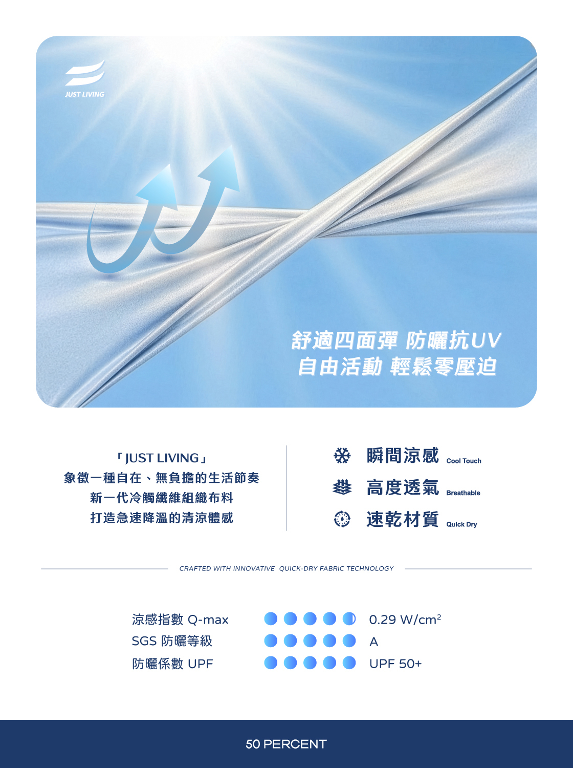 【期間限定】極涼感輕薄文字印花T恤