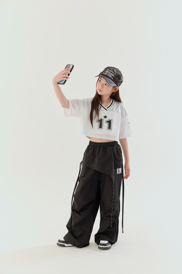 正韓夏Lilas 兩色小眾設計感工裝褲