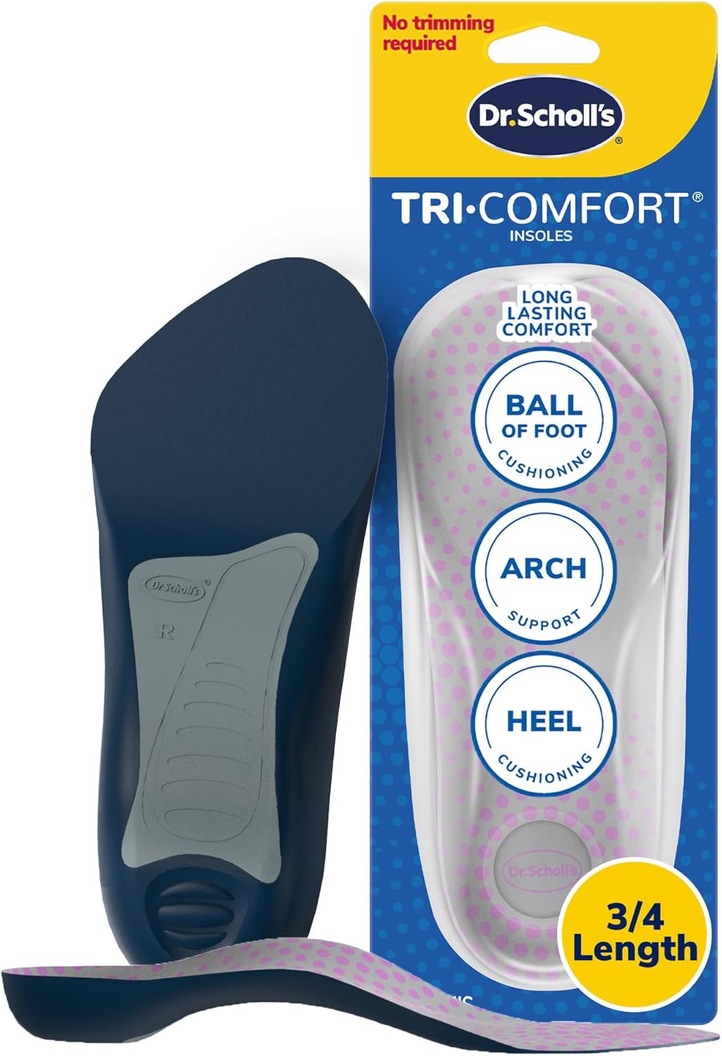 【預購】H032617 Dr. Scholl's Tri-Comfort 三效舒適鞋墊