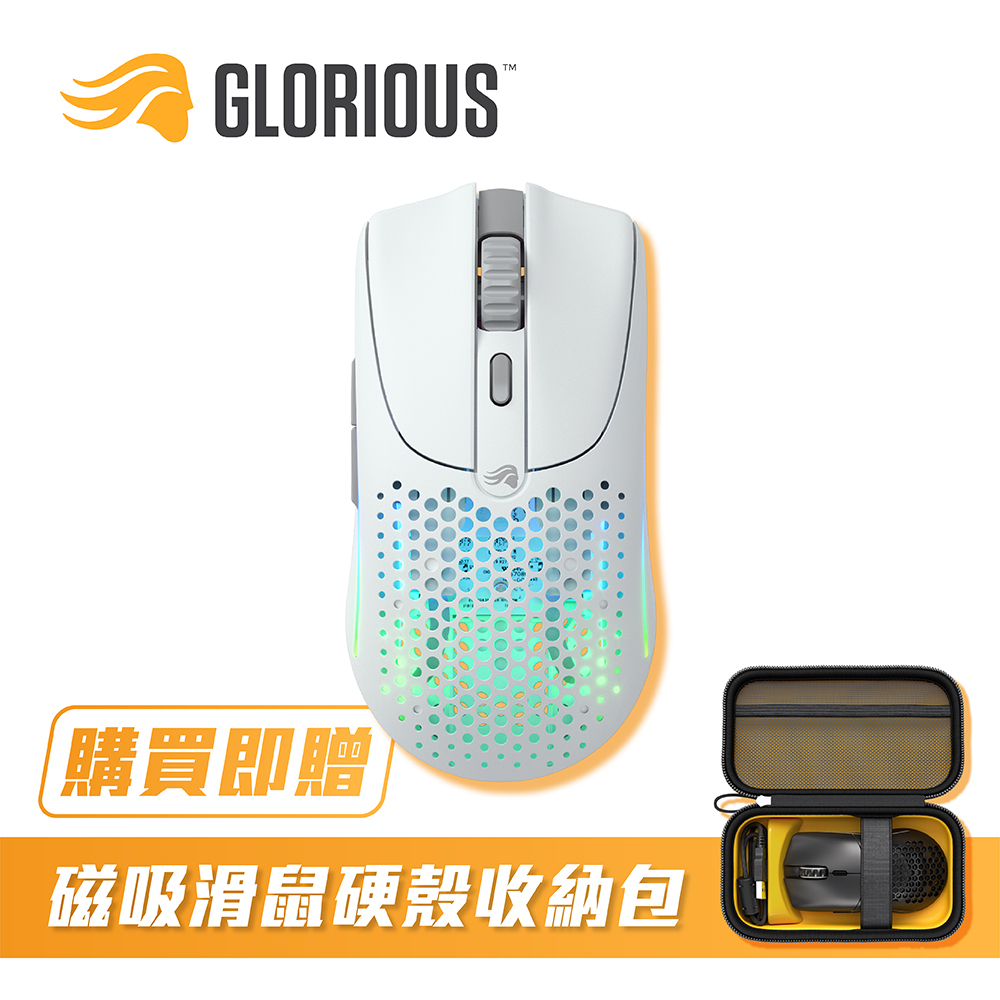 Glorious Model O2 Light PC PARTY Glorious Model O2 Wireless 無線光學滑鼠