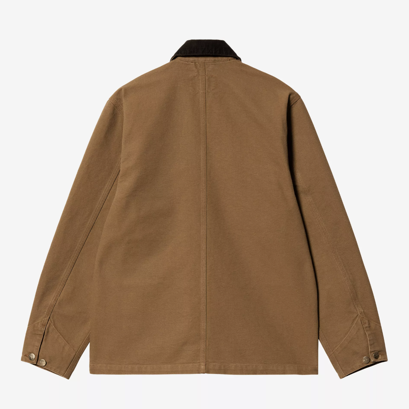 -(B4a03)-CARHARTT WIP MICHIGAN COAT SS26 翻領 密西根外套 棕色-I031519-00S02