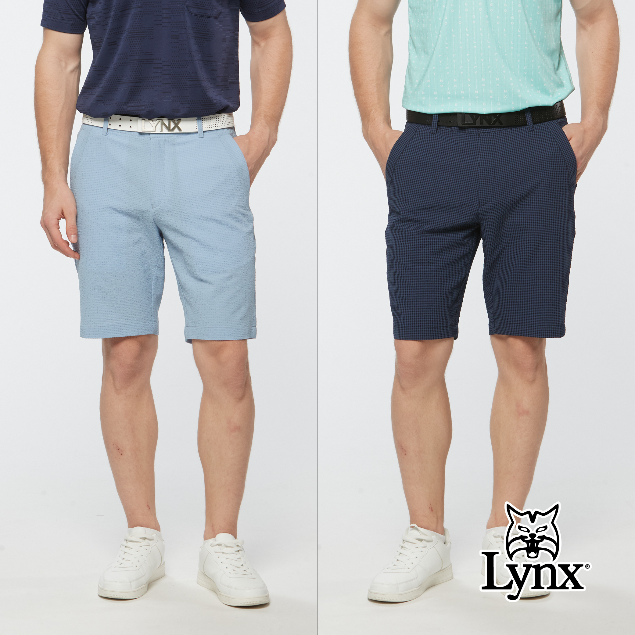 男款日本進口布料吸濕快乾經典泡泡布短褲