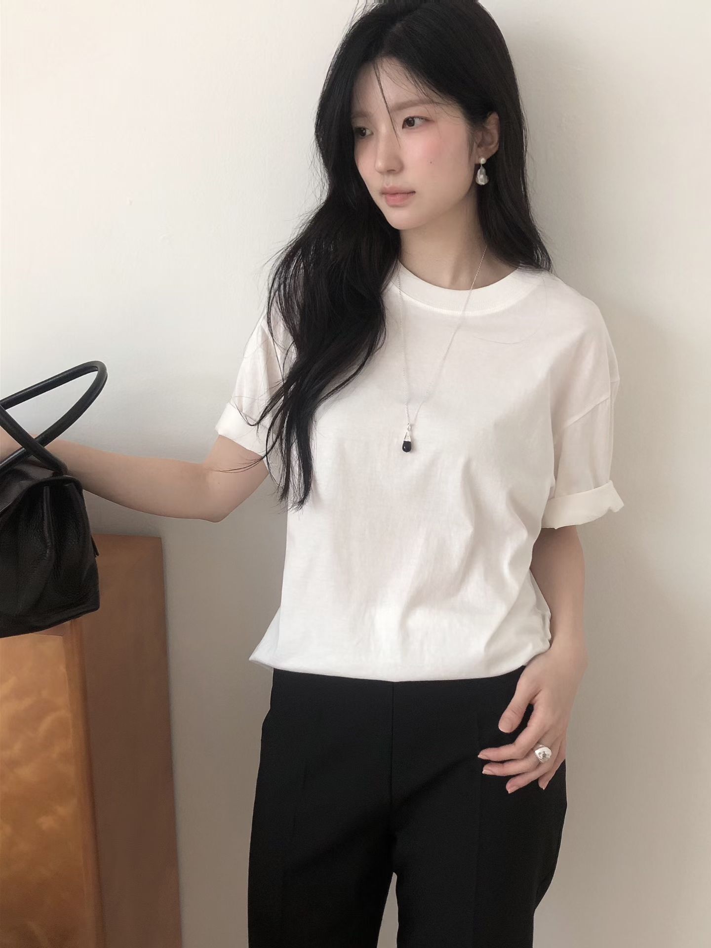 LB6002 寬鬆單色T