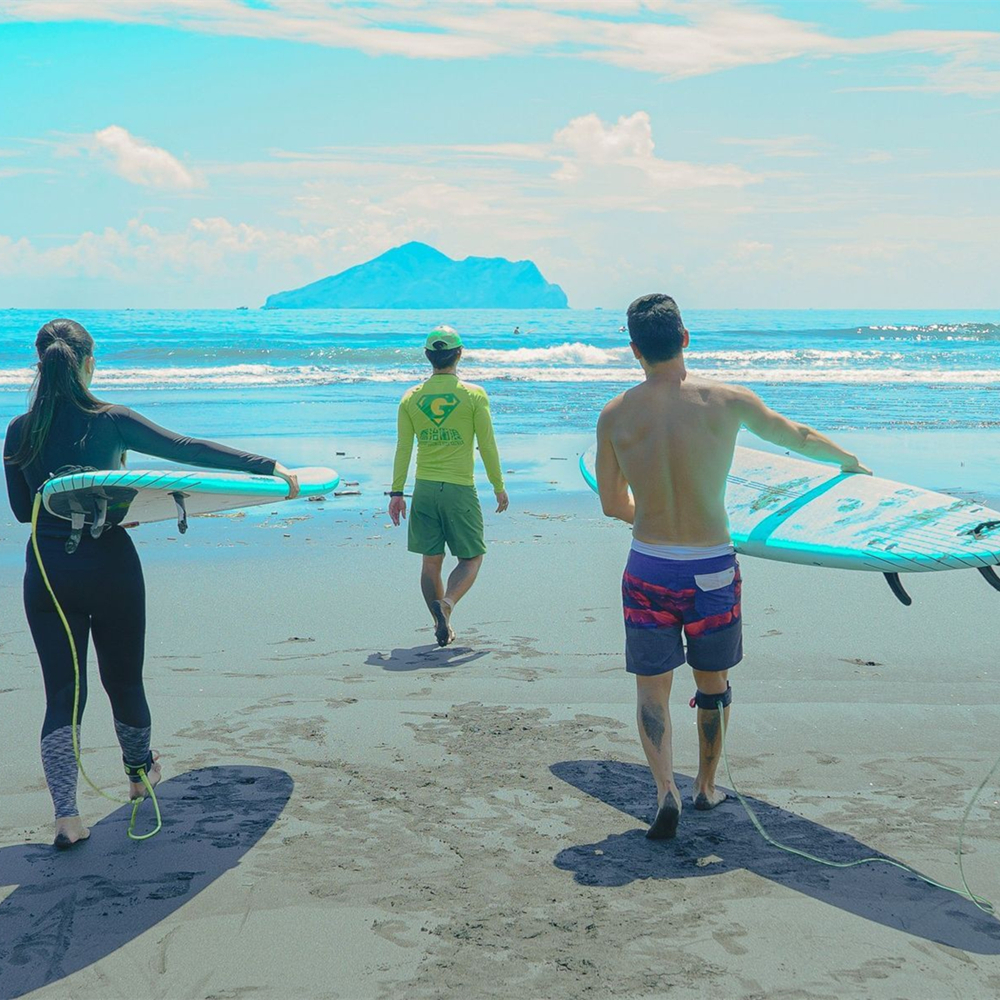 【宜蘭】外澳雙獅衝浪，入門首選優質教學體驗