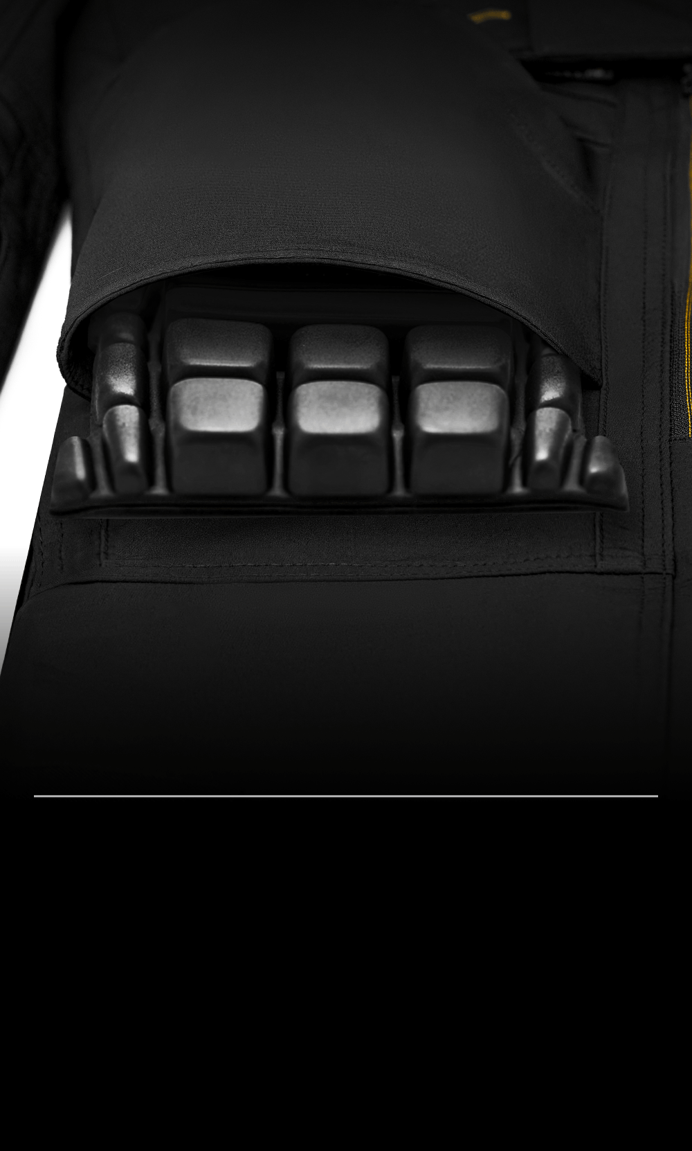 Tactical Pants Knee Pad Detail